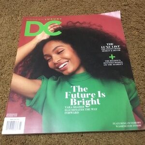 Modern Luxury DC - Yara Shahidi on cover  March 2022 The Home Issue